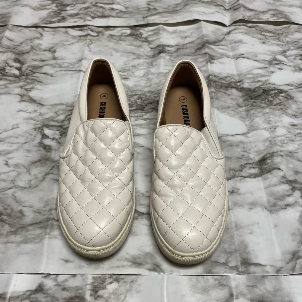 White Cushionaire Slides